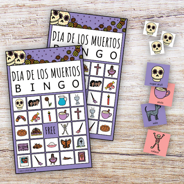 Dia De Los Muertos Bingo