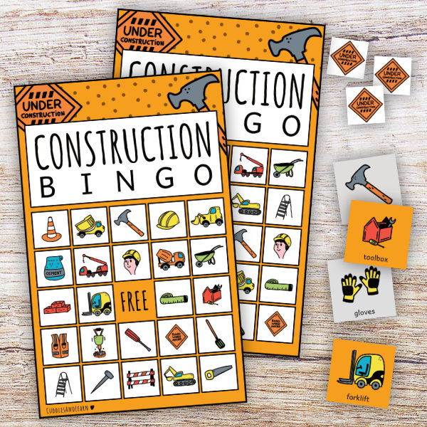 Construction Bingo