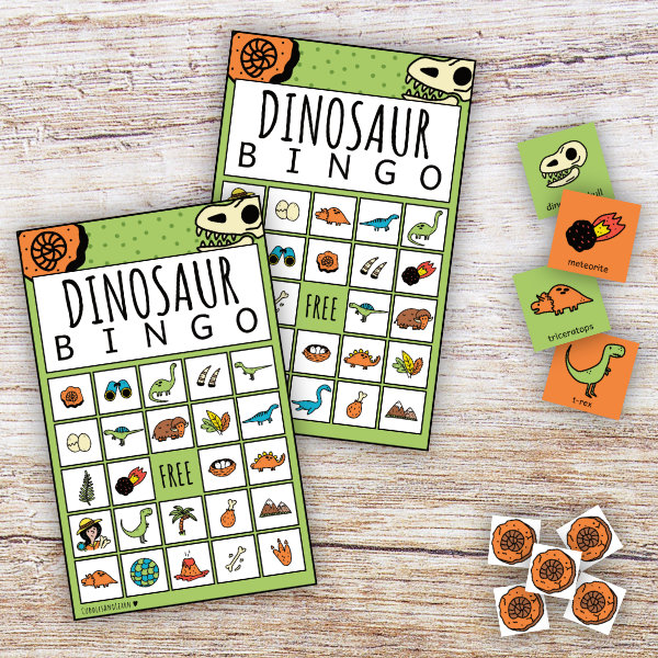 Dinosaur Bingo