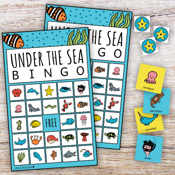 Under The Sea Bingo