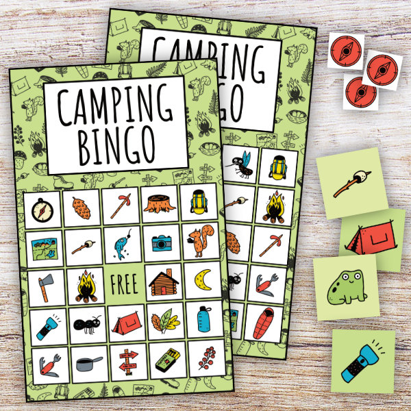 Camping Bingo