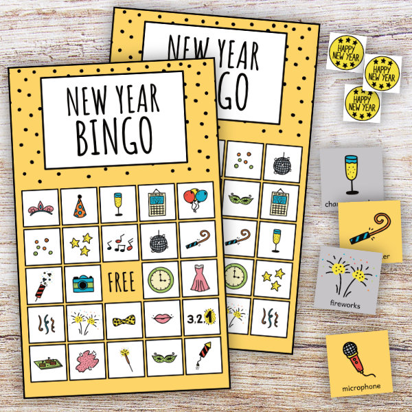 New Year Bingo