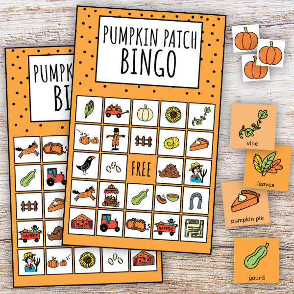 Pumpkin Patch Bingo