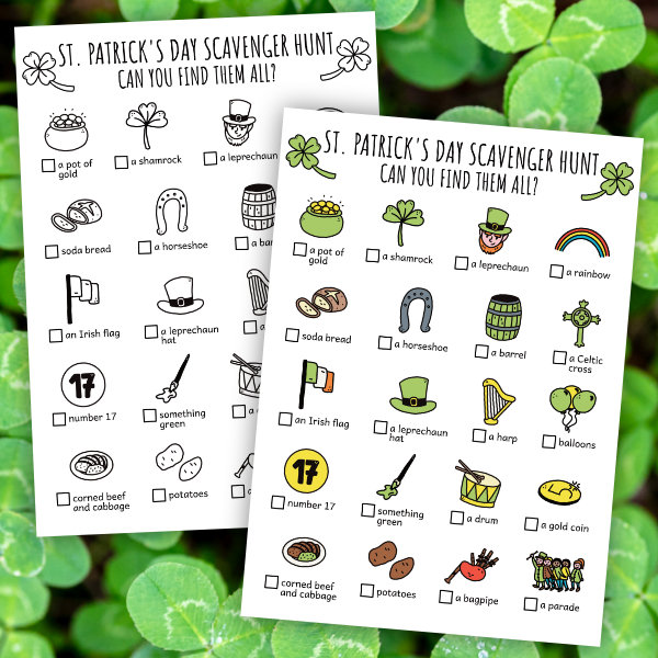 St. Patrick's Day Scavenger Hunt